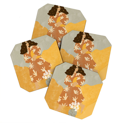 Alja Horvat I Stole the Moon Coaster Set