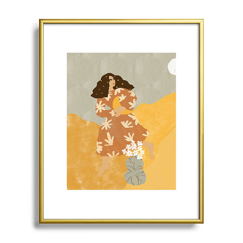 Alja Horvat I Stole the Moon Metal Framed Art Print