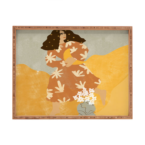 Alja Horvat I Stole the Moon Rectangular Tray