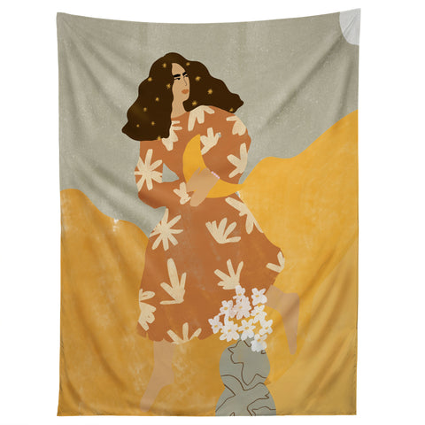 Alja Horvat I Stole the Moon Tapestry