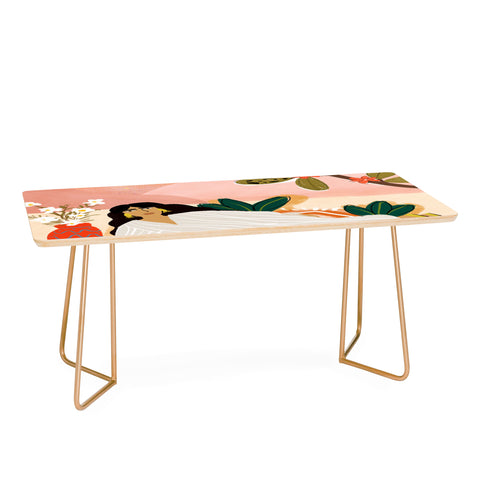 Alja Horvat Laying under the full moon Coffee Table