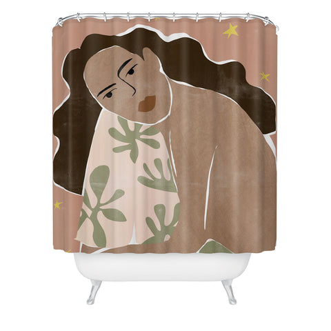 Alja Horvat Life Choices II Shower Curtain