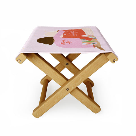 Alja Horvat Love Is For Everyone Folding Stool