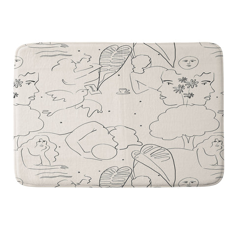 Alja Horvat Morning Dreams Memory Foam Bath Mat