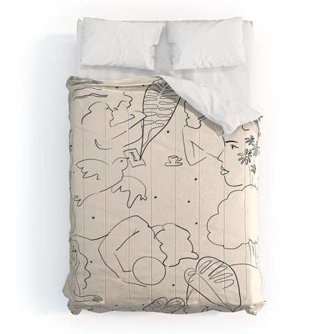 Alja Horvat Morning Dreams Comforter