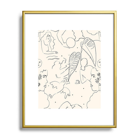 Alja Horvat Morning Dreams Metal Framed Art Print