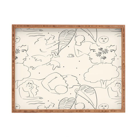 Alja Horvat Morning Dreams Rectangular Tray