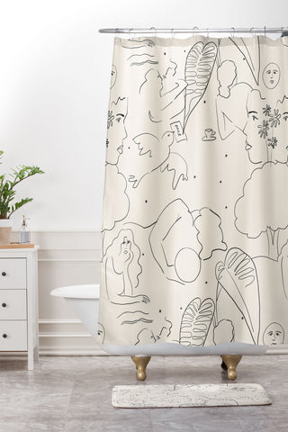 Alja Horvat Morning Dreams Shower Curtain And Mat