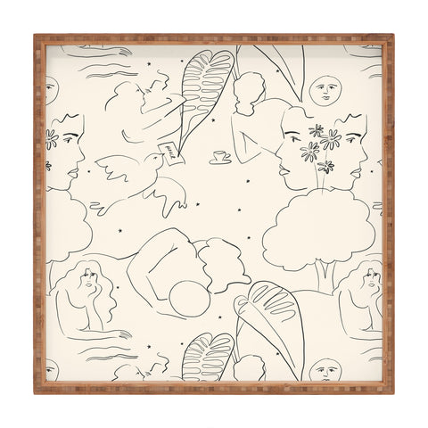 Alja Horvat Morning Dreams Square Tray