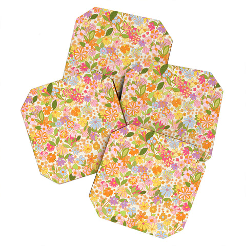 Alja Horvat Nostalgia in the garden Coaster Set