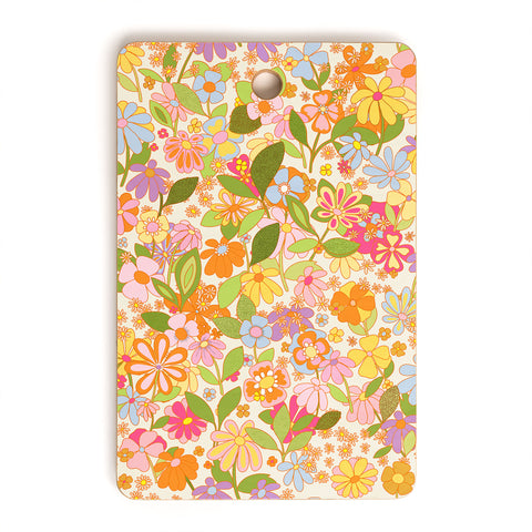 Alja Horvat Nostalgia in the garden Cutting Board Rectangle