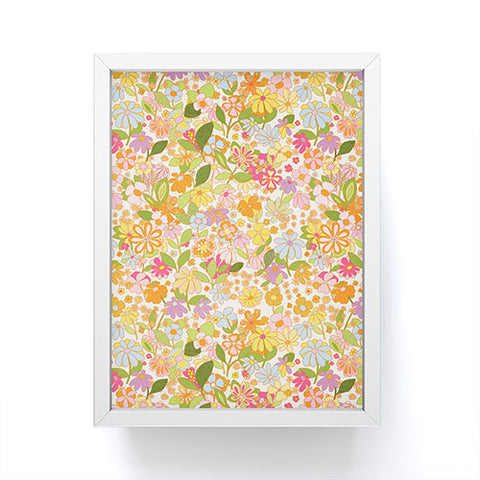 Alja Horvat Nostalgia in the garden Framed Mini Art Print