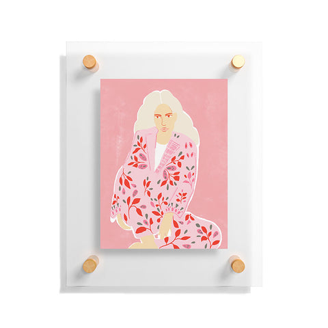 Alja Horvat Pink Lady Floating Acrylic Print