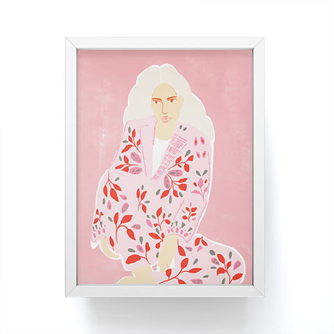 Alja Horvat Pink Lady Framed Mini Art Print
