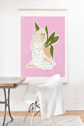 Alja Horvat Polka Dots Art Print And Hanger