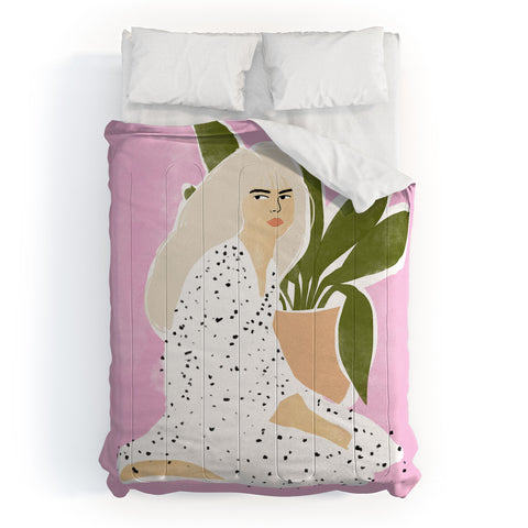 Alja Horvat Polka Dots Comforter