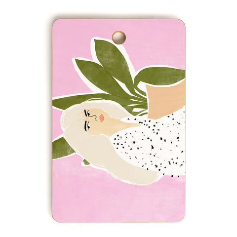 Alja Horvat Polka Dots Cutting Board Rectangle