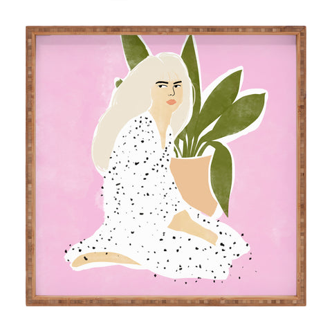 Alja Horvat Polka Dots Square Tray