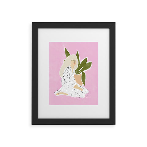 Alja Horvat Polka Dots Framed Art Print