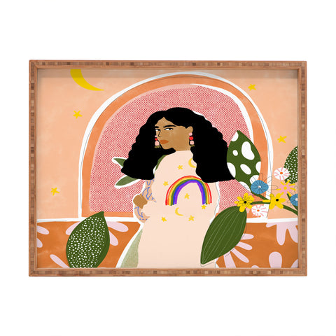 Alja Horvat Rainbow Sweater Rectangular Tray