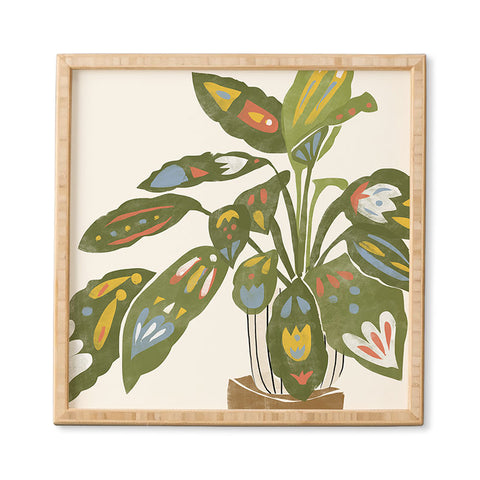 Alja Horvat Scandinavian Plant Framed Wall Art