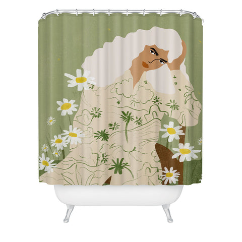 Alja Horvat Serenity I Shower Curtain