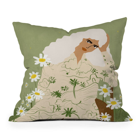 Alja Horvat Serenity I Throw Pillow