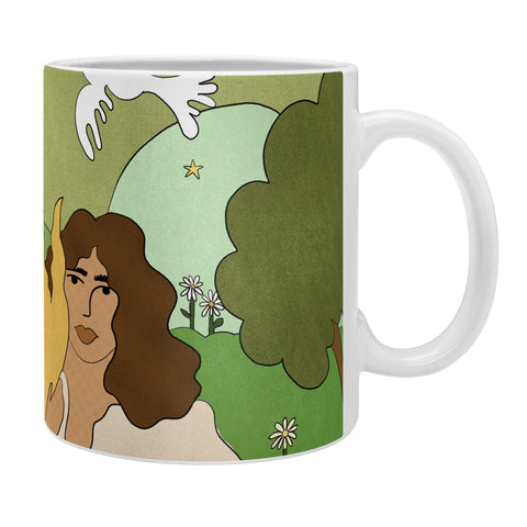 Alja Horvat Sun in her hands Coffee Mug