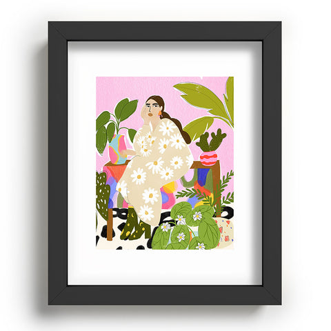 Alja Horvat Taking care of my plants Recessed Framing Rectangle