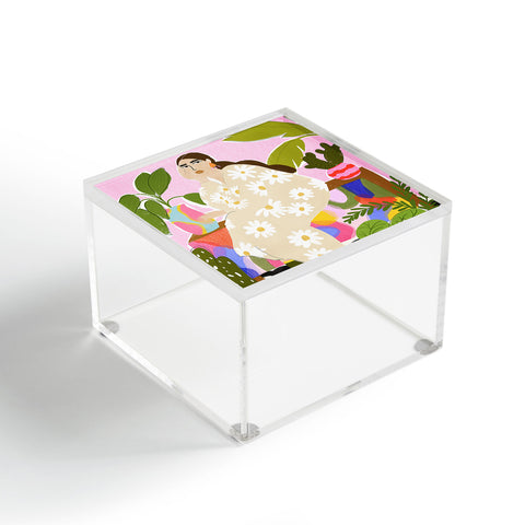 Alja Horvat Taking care of my plants Acrylic Box