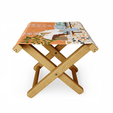 Alja Horvat There is always Sunshine after Folding Stool