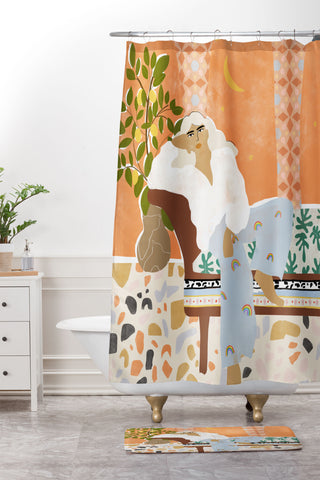 Alja Horvat There is always Sunshine after Shower Curtain And Mat