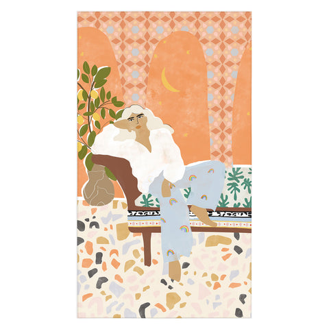 Alja Horvat There is always Sunshine after Tablecloth