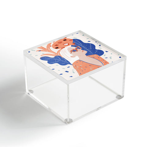 Alja Horvat Thinkin about kissin you Acrylic Box