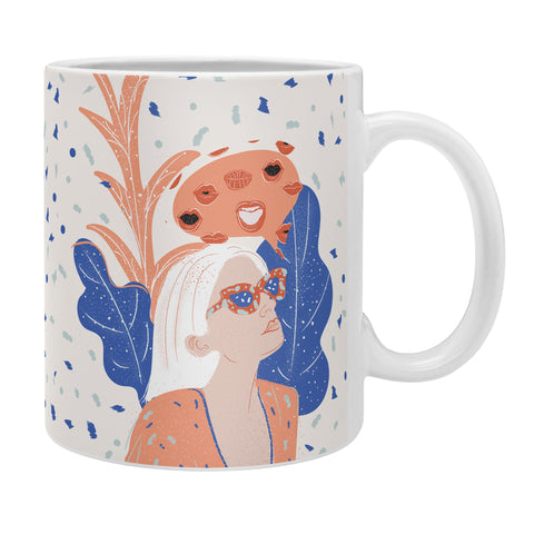 Alja Horvat Thinkin about kissin you Coffee Mug