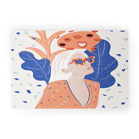 Alja Horvat Thinkin about kissin you Welcome Mat