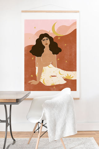 Alja Horvat Universe Has Your Back Art Print And Hanger