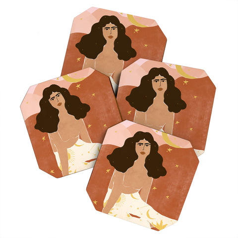 Alja Horvat Universe Has Your Back Coaster Set