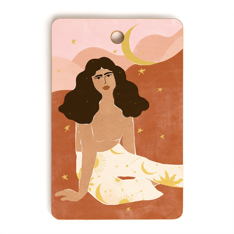 Alja Horvat Universe Has Your Back Cutting Board Rectangle