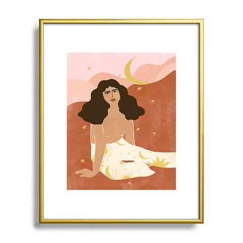 Alja Horvat Universe Has Your Back Metal Framed Art Print