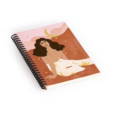 Alja Horvat Universe Has Your Back Spiral Notebook