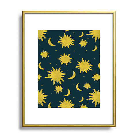 Alja Horvat Universe Metal Framed Art Print