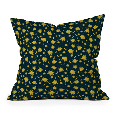 Alja Horvat Universe Throw Pillow