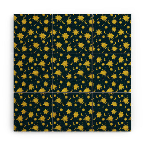 Alja Horvat Universe Wood Wall Mural