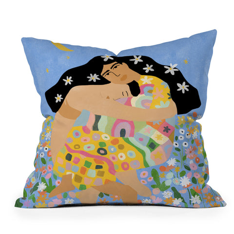 Alja Horvat Yin Yang Throw Pillow