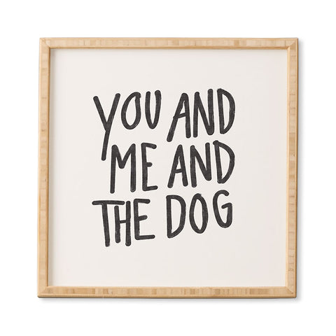 Alja Horvat You Me and Dog Framed Wall Art