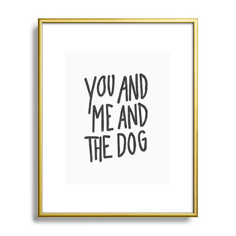 Alja Horvat You Me and Dog Metal Framed Art Print