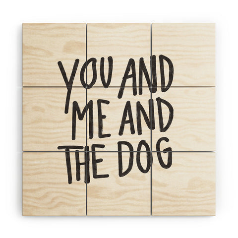 Alja Horvat You Me and Dog Wood Wall Mural