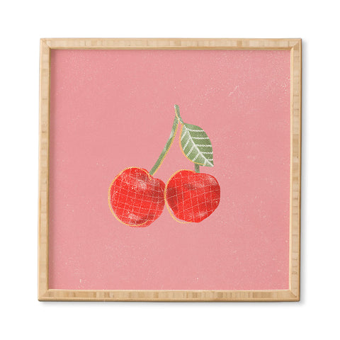 Alja Horvat Yummi Cherry Framed Wall Art