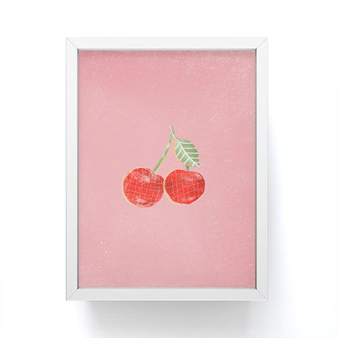 Alja Horvat Yummi Cherry Framed Mini Art Print